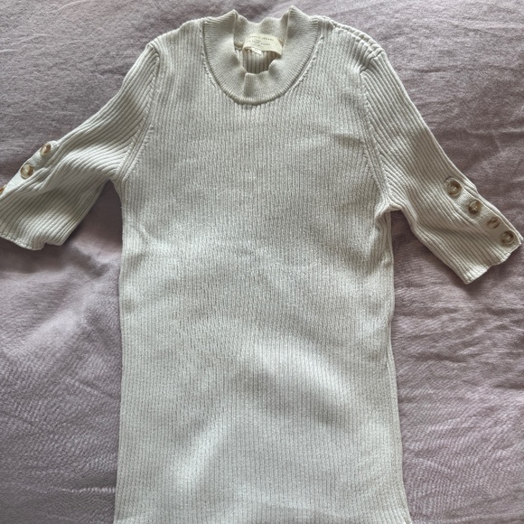Sezane Yael Short Sleeve Jumper - Picture 1 of 5